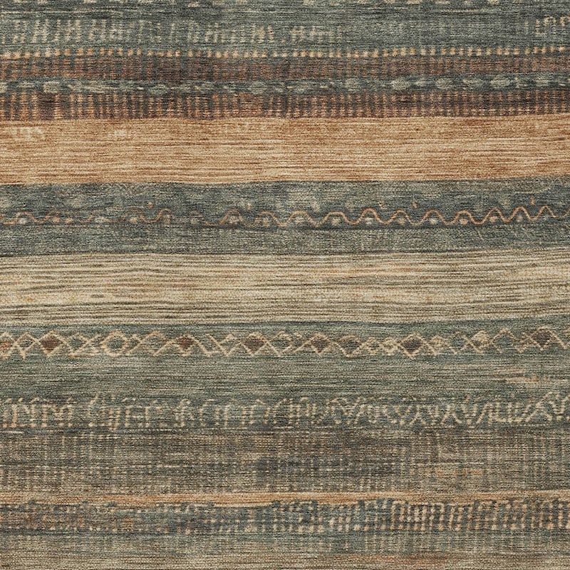 HomeRoots Aztec Transitional Rectangle Outdoor Rug