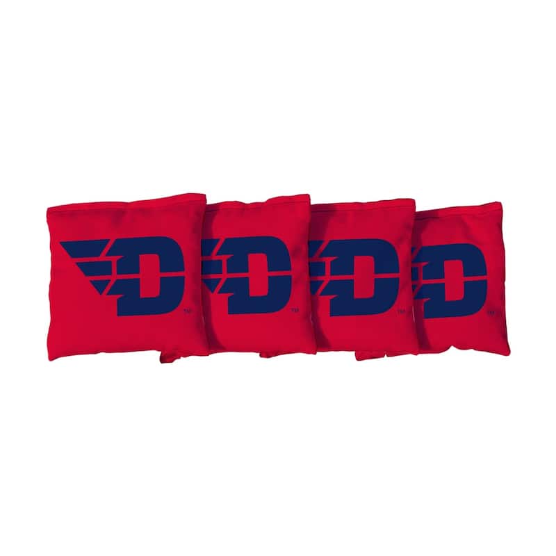 Dayton Red Cornhole Bags - Corn Filled