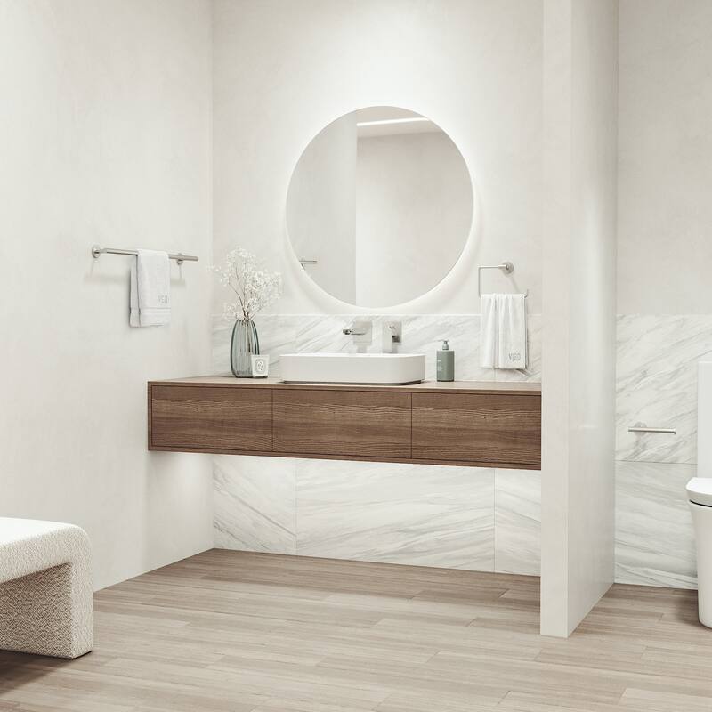 VIGO Elan 3-Piece Bathroom Hardware Accessory Set with 24 in. Towel Bar, Toilet Paper Holder, Hand Towel Holder