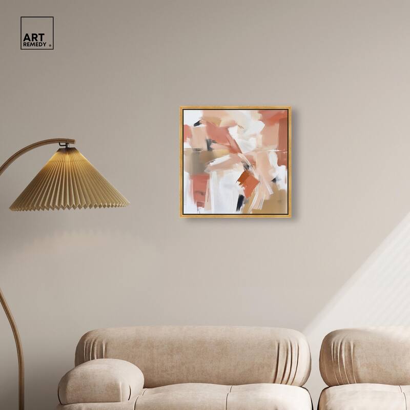 Rose and Rust I Canvas by Art Remedy