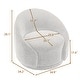 preview thumbnail 17 of 80, 34" Wide 2 Set Velvet/ Boucle Barrel Swivel Chair