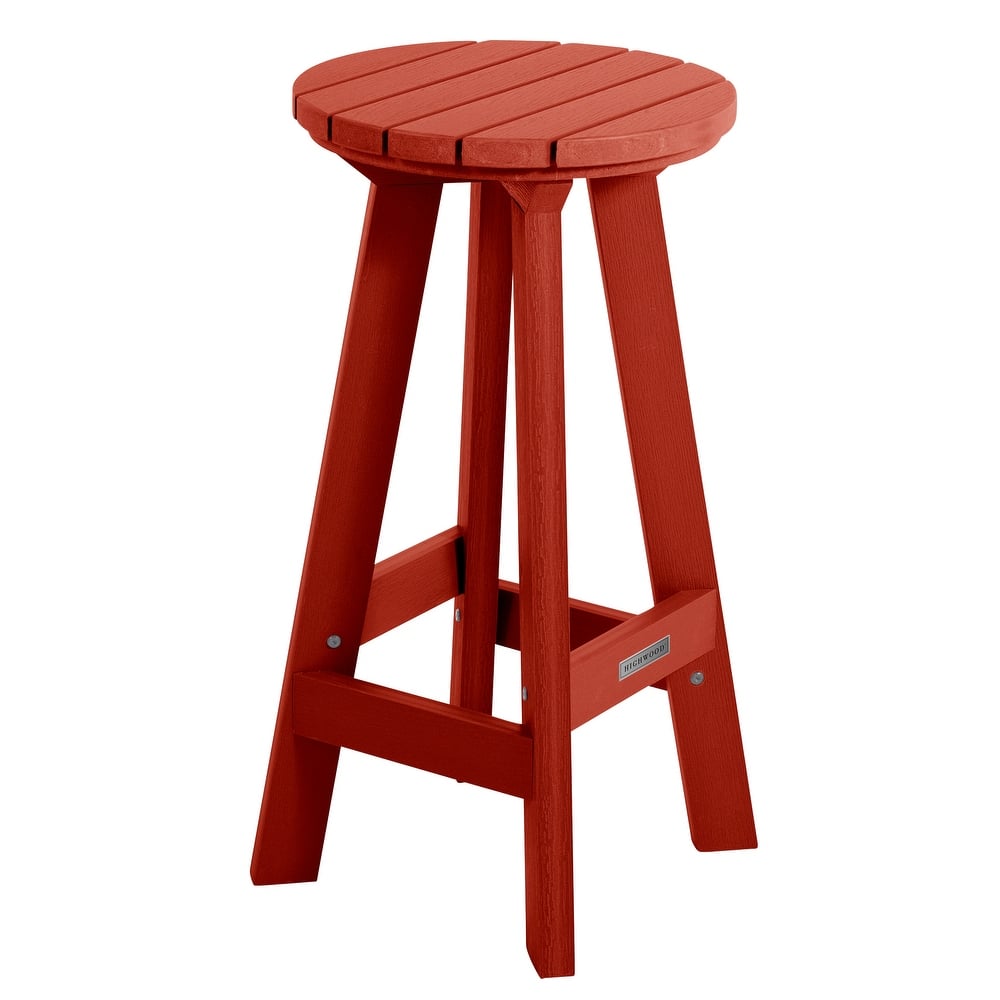 HIGHWOOD Birch Round Bar Height Stool