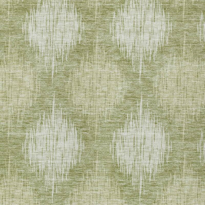HomeRoots Ikat Transitional Rectangle Outdoor Rug