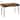 Olvera 47-inch 1-drawer Writing Desk Rustic Nutmeg