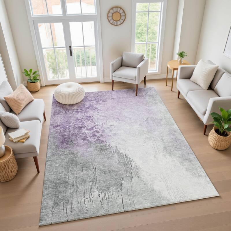 Premium Washable Super Soft Modern Contemporary Mayfield Rug