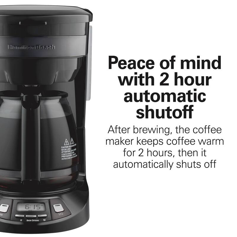 Hamilton Beach 12 Cup Programmable Coffee Maker