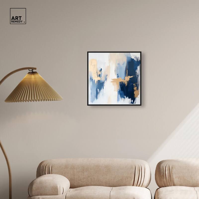 Tranquil Blue Depths II Canvas by Art Remedy