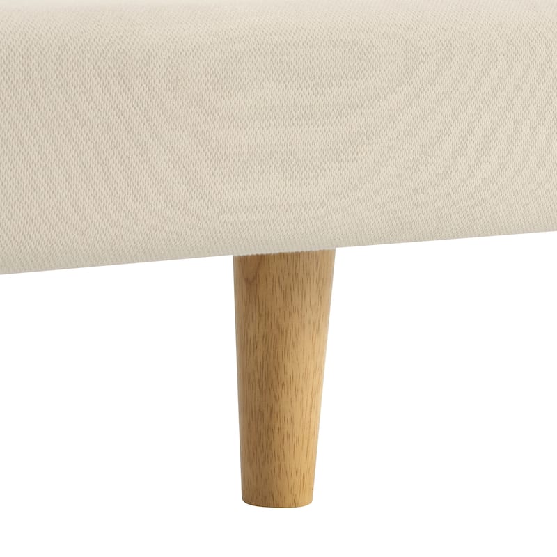 Christopher Knight Home - Havenoak Modern Upholstered Bed Frame with Chunky Headboard