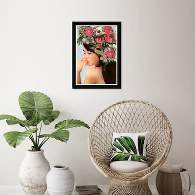 Wynwood Studio Prints Floral and Botanical Florals For Her Pink and Modern & Contemporary Wall Art Canvas Print
