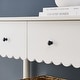Emmeline 3-Drawer Scalloped Console Table - Bed Bath & Beyond - 42258745