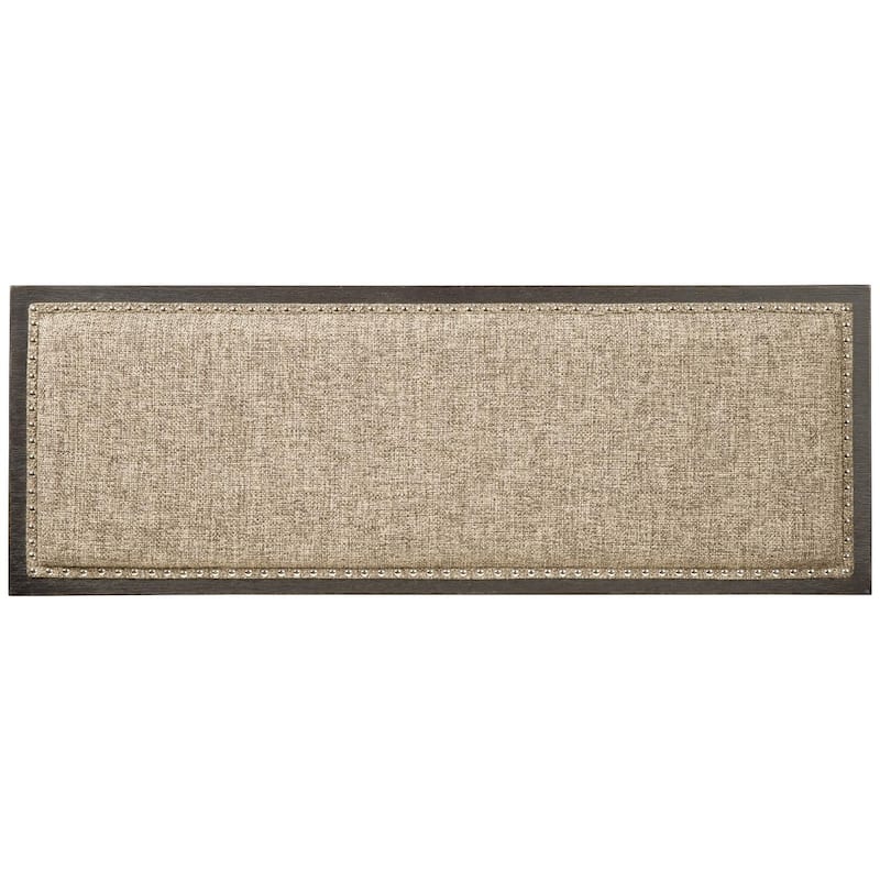 Signature Design by Ashley Tyler Creek Antique Black Upholstered Counter Height Bench