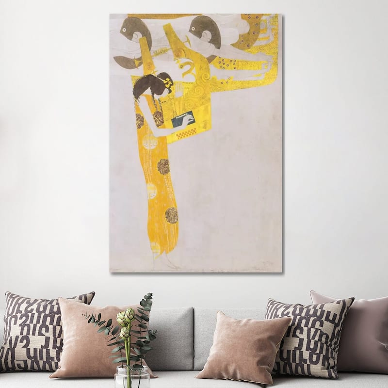 iCanvas "Poesie 1902" by Gustav Klimt Canvas Print