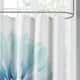 Madison Park Quinn Printed Floral Cotton Shower Curtain