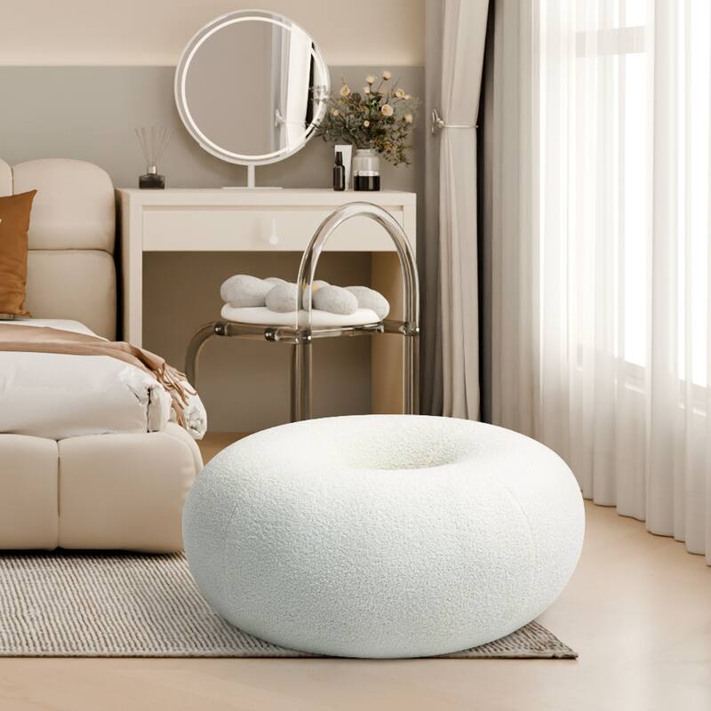 XINMICS 29.72" Modern Style Donut Lazy Sofa