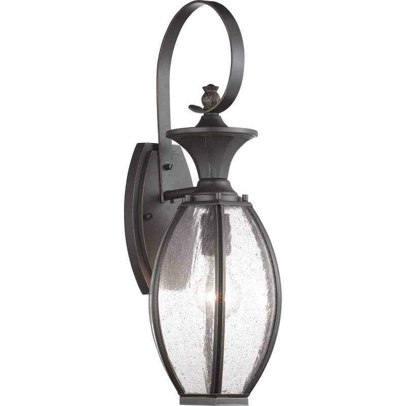 Progress Lighting River Place Single Light 21" Tall Outdoor Wall - Antique Bronze
