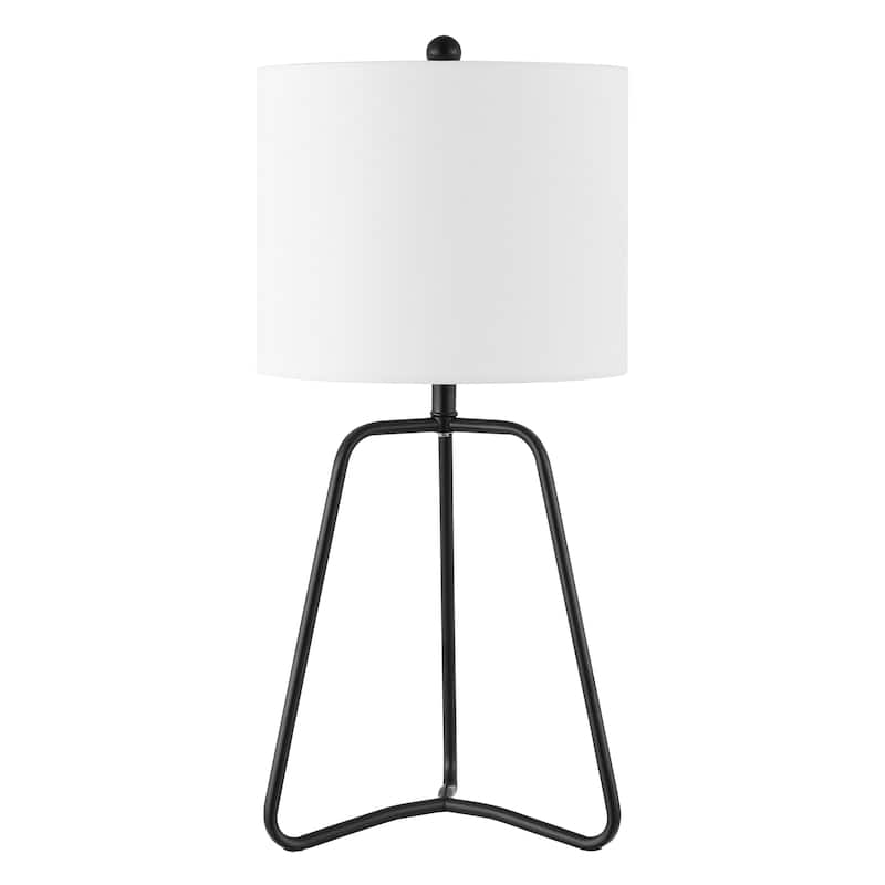 SAFAVIEH Lighting Ibtissam 20" Modern & Contemporary Table Lamp - 11" W x 11" D x 24" H - 11Wx11Dx24H