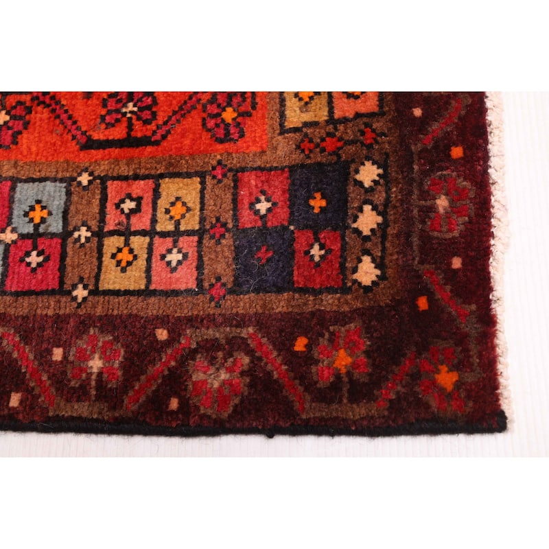 ECARPETGALLERY Hand-knotted Konya Anatolian Red Wool Rug - 4'4 x 6'1