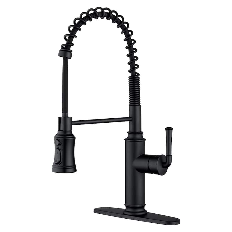 Single Handle Pull Down Sprayer Kitchen Faucet with Touchless Sensor