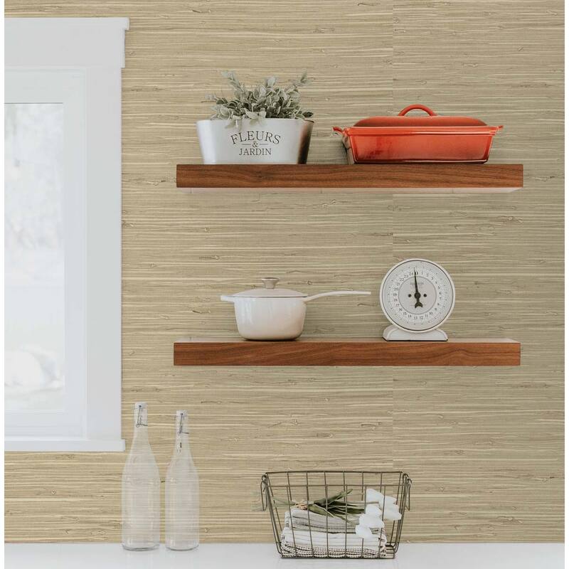 DuPont Tedlar Marion Faux Arrowroot High Performance Vinyl Unpasted Wallpaper