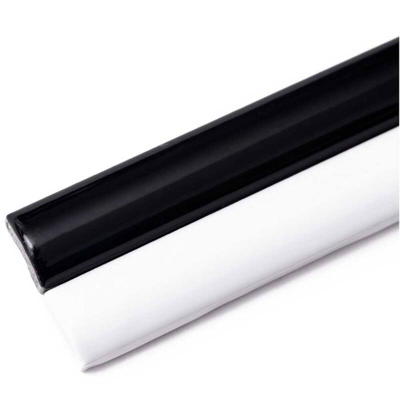 The Tile Life Fresno 0.625x6 White Ceramic Pencil Wall Tile - 0.625 x 6 - 1 Piece