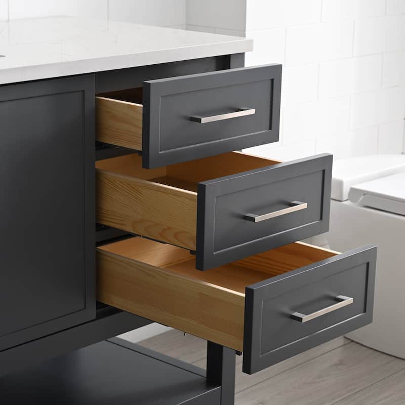 Sudio Design Arlo 60" Single Bathroom Vanity - 60" Single Sink