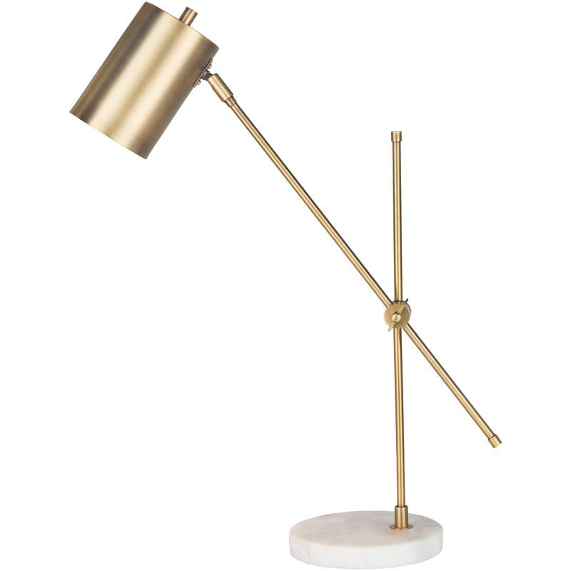 Cerrin Gold Modern Table Lamp - 24" H
