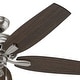 preview thumbnail 5 of 19, Hunter 52" Newsome Ceiling Fan with Pull Chain - Traditional - Casual