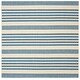 preview thumbnail 51 of 129, SAFAVIEH Courtyard Charmaine Indoor/ Outdoor Waterproof Area Rug 4' x 4' Square - Beige/Blue