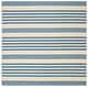preview thumbnail 68 of 193, SAFAVIEH Courtyard Charmaine Indoor/ Outdoor Waterproof Area Rug 4' Square - Beige/Blue