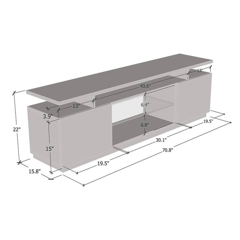 Eva-K Modern 71-inch TV Stand