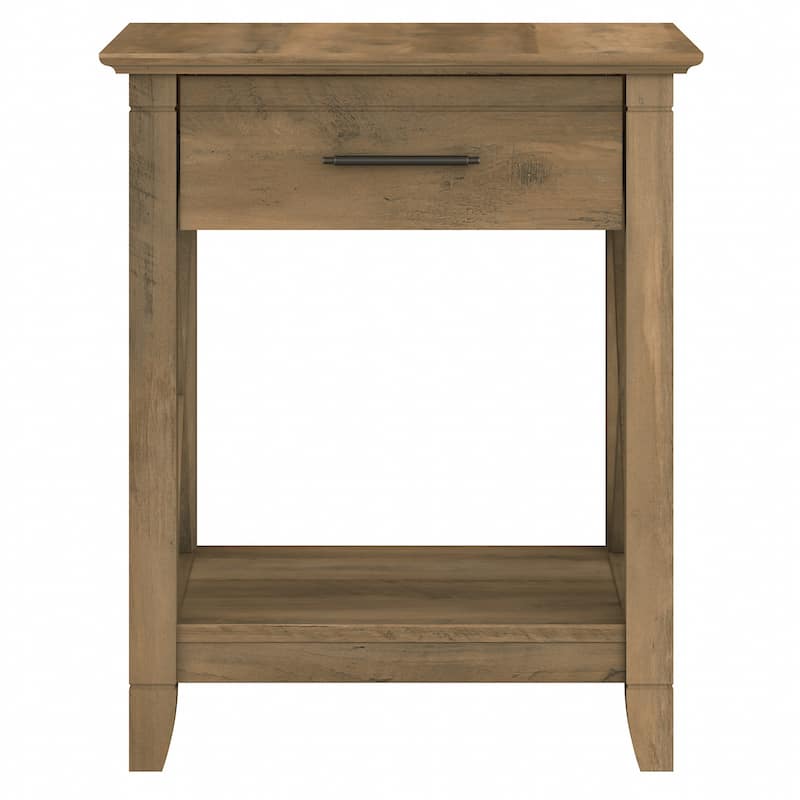 Key West Coastal Box Drawer Nightstand by Bush Furniture