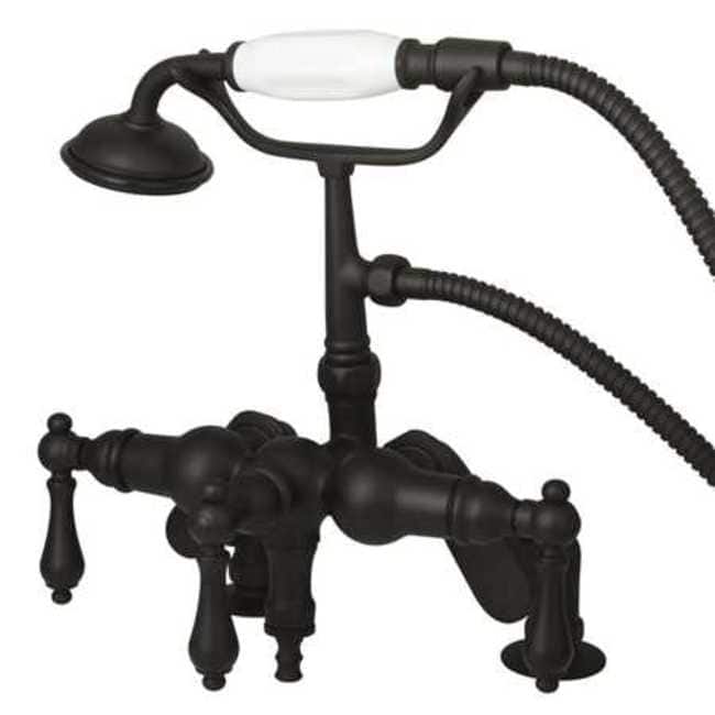 Kingston Brass Vintage Deck Mounted Clawfoot Tub Filler with Personal