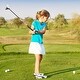 preview thumbnail 4 of 25, Junior Complete Golf Club Set for Kids with Rain Hood Right Hand Children Golf - 8.5" x 5.5" Pink
