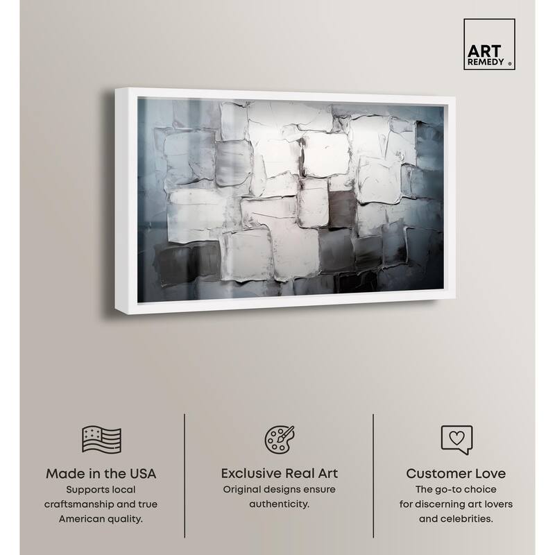 Urban Grid Shadowbox by Art Remedy