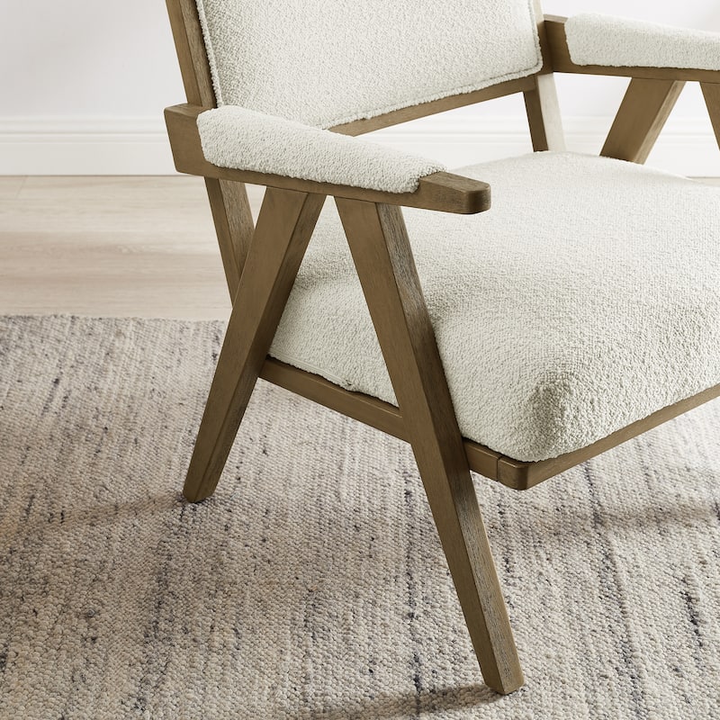 Timeless Tradition Meets Modern Comfortable Fabric Accent Chair