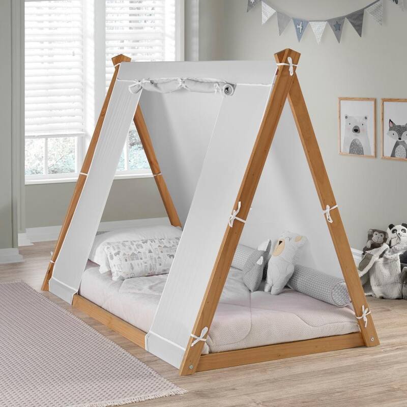 TeePee Tent Twin Floor Bed