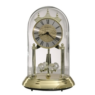 Howard Miller Christina Contemporary, Classic Style & Glam Anniversary Mantel Clock with Pendulum