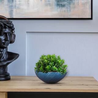 Allan Andrews Oceanic Wave Hand Blown Glass Bowl