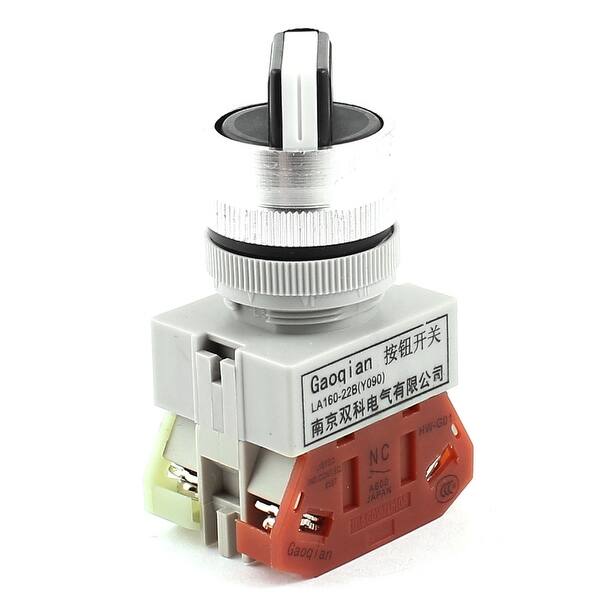 Unique Bargains 660V 10A DPST 2 Position Control Black Knob Rotary ...