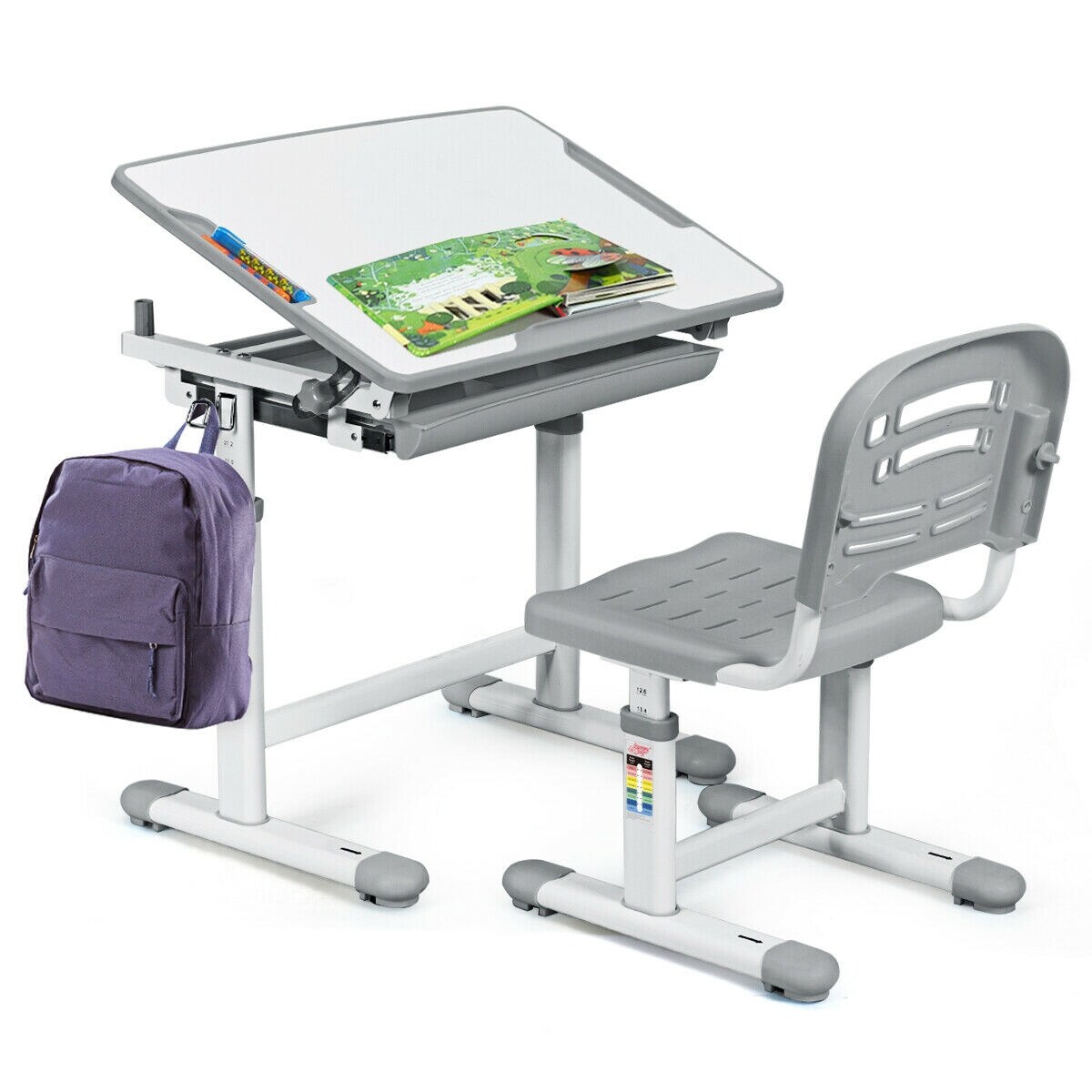 table children's and chair