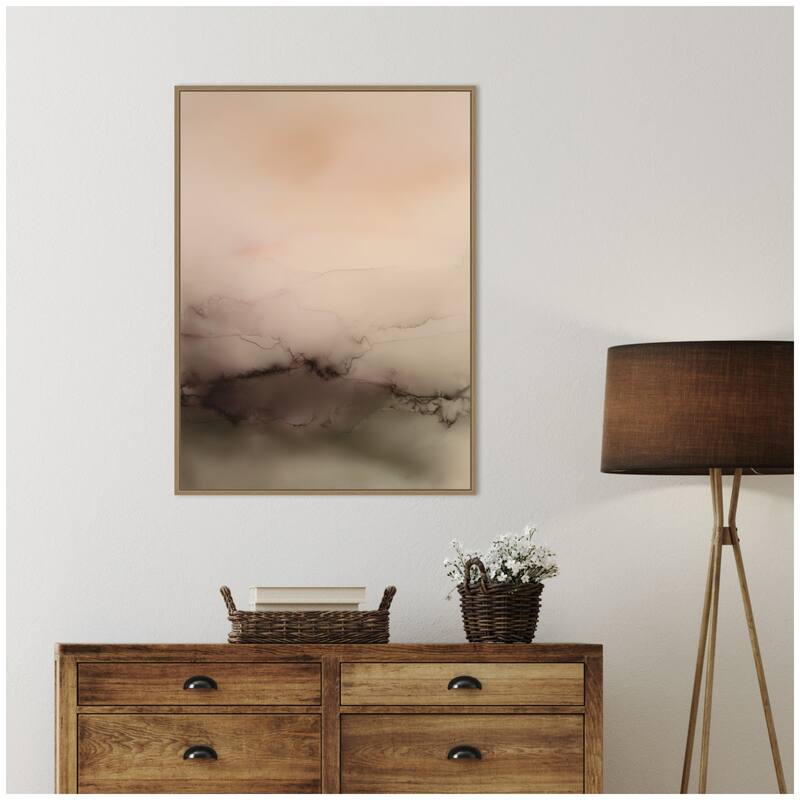 Kate and Laurel Dawn No. 1 by Amy Lighthall Framed Canvas Wall Art Print