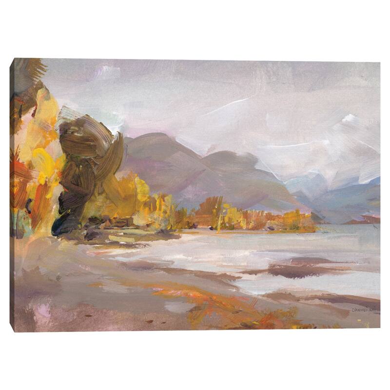 October Coast by Danhui Nai Canvas Art Print