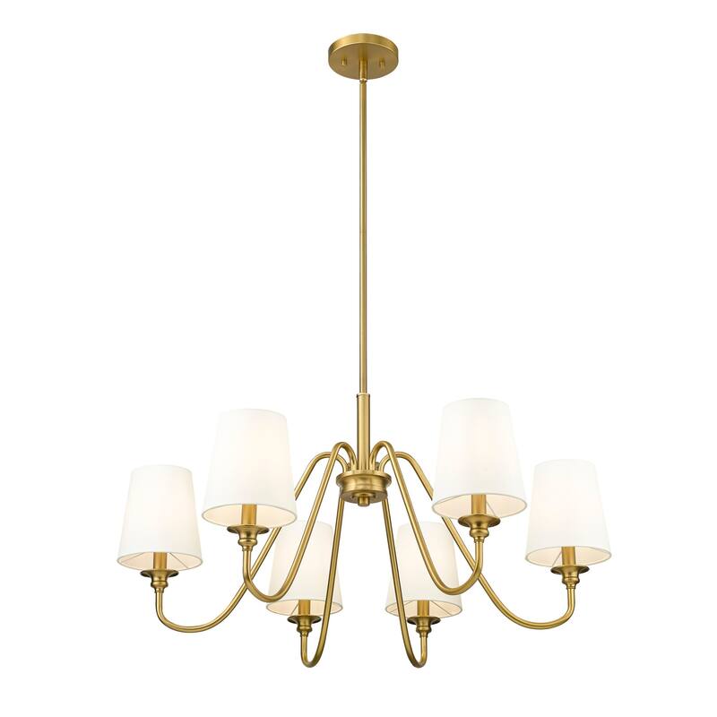 Z-Lite 7509-6-32 Gianna 6 Light 32" Wide Chandelier