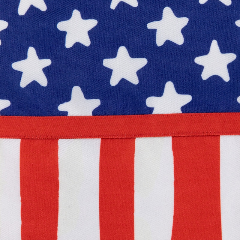 31.5" Adjustable Stars and Stripes Americana Cooking Apron - One Size