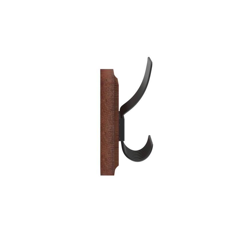 Wall Mounted Storage Rack with 7 Hooks