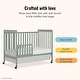 preview thumbnail 11 of 53, Dream On Me Convertible Crib Toddler Guard Rail