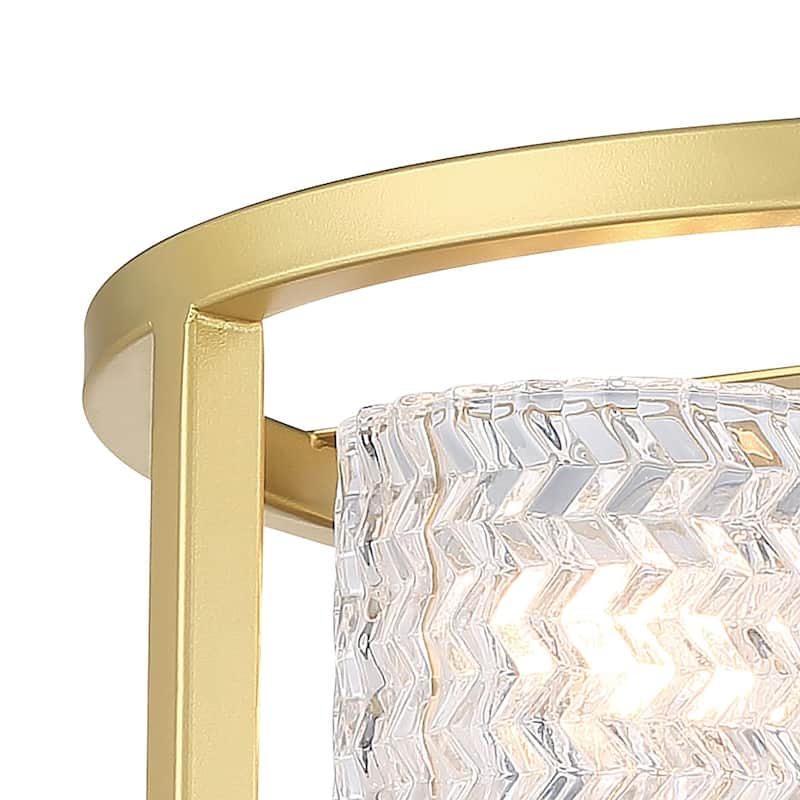 Moulins 3-light Modern Farmhouse Semi-Flush Mount Ceiling Lights with UL Certified - 15''