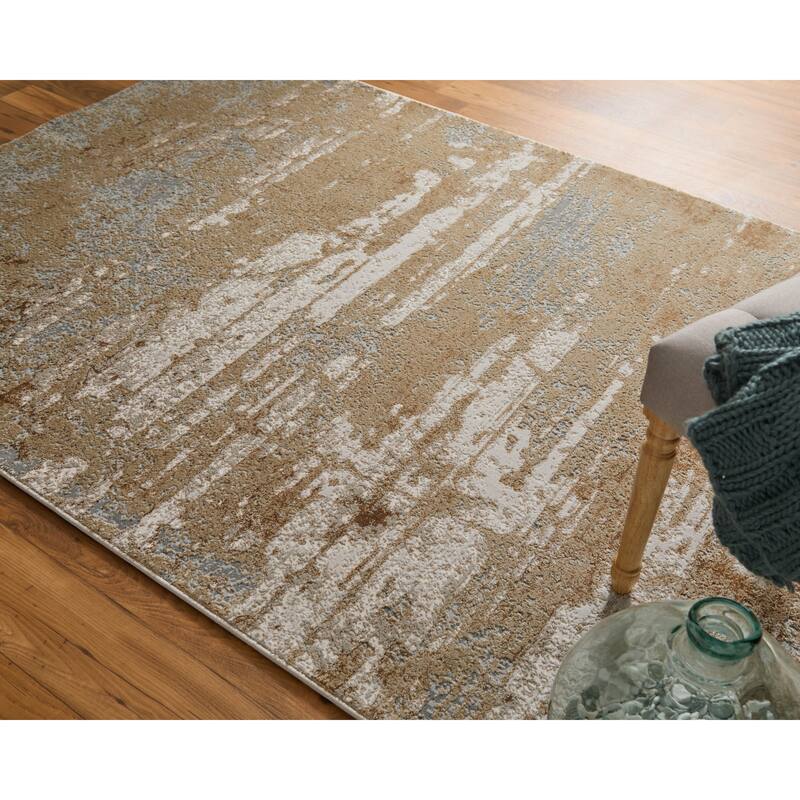 Tripoli R3567 Abstract Modern Area Rug