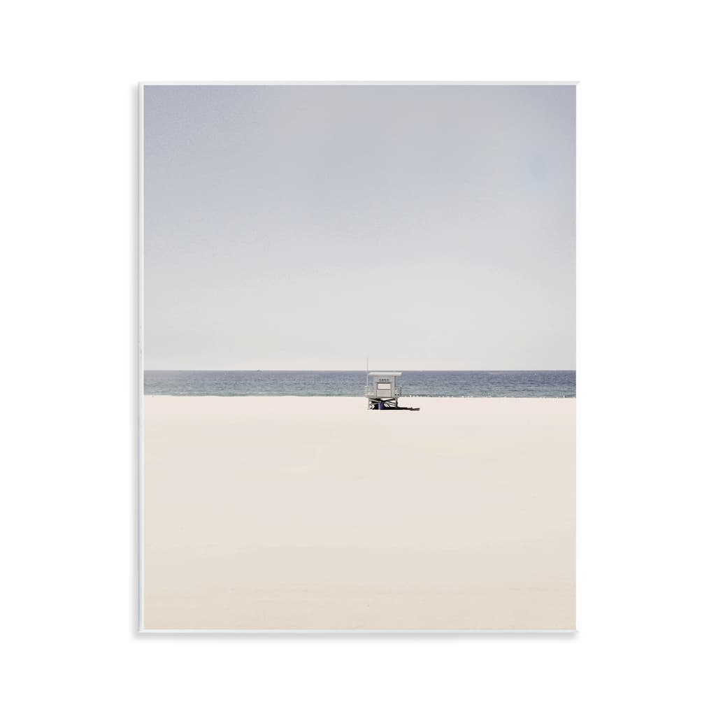 Stupell Distant California Beach Hut Wall Plaque Art Design By Gemma Bardot