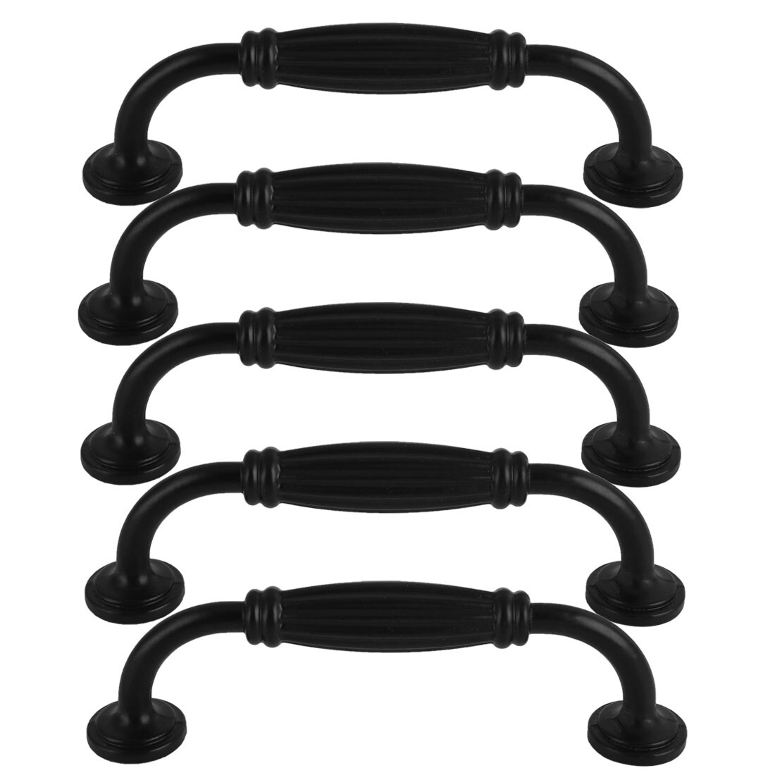 Shop 5pcs Cabinet Handles Pull Aluminum Alloy Painting 3 8 Hole